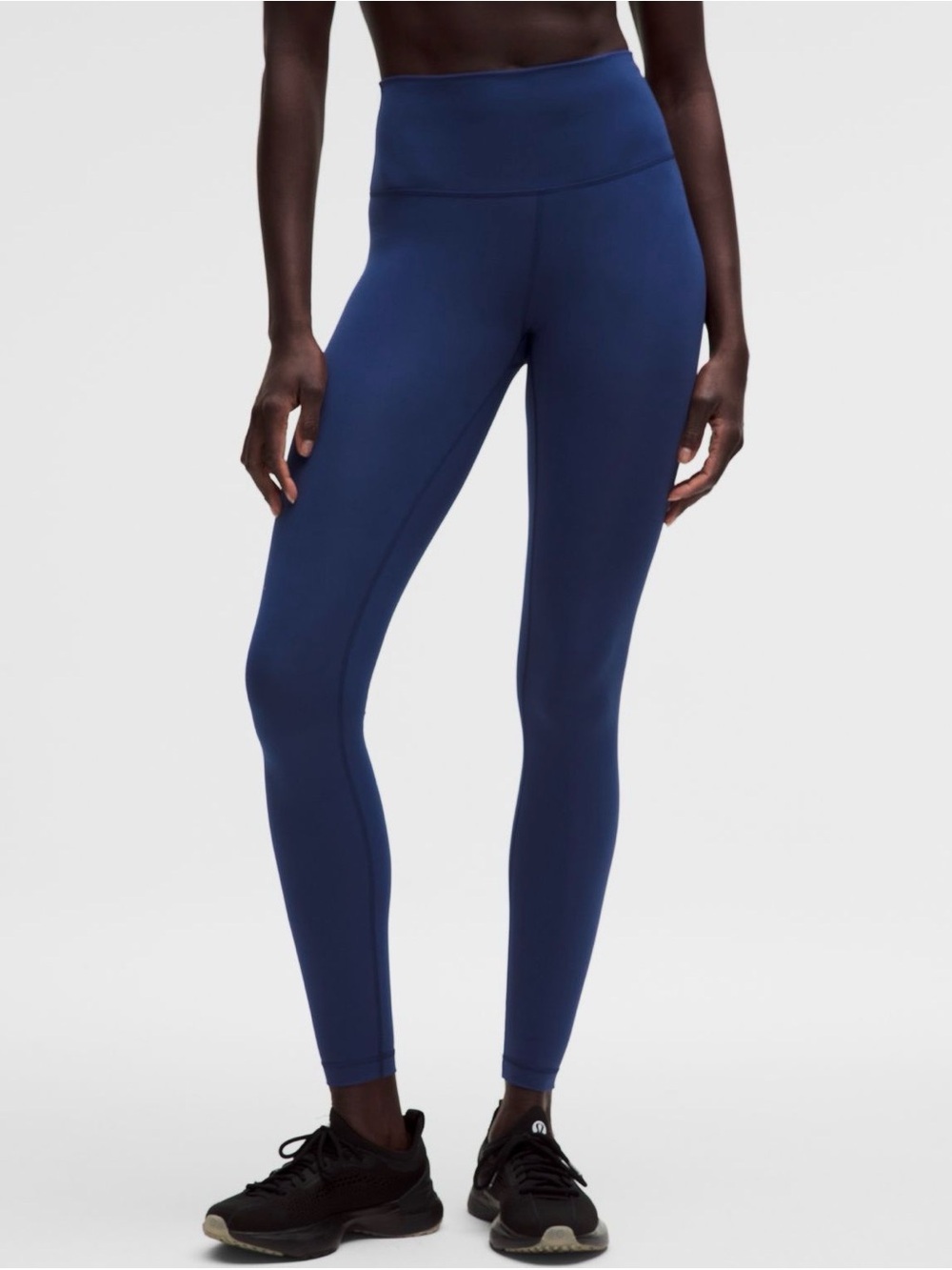 LULULEMON 🍋 Navy Blue Wunder Train High-Rise Leggings